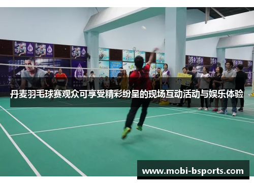 丹麦羽毛球赛观众可享受精彩纷呈的现场互动活动与娱乐体验
